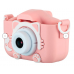 Детский цифровой фотоаппарат Children's Fun Camera Зайчик розовый